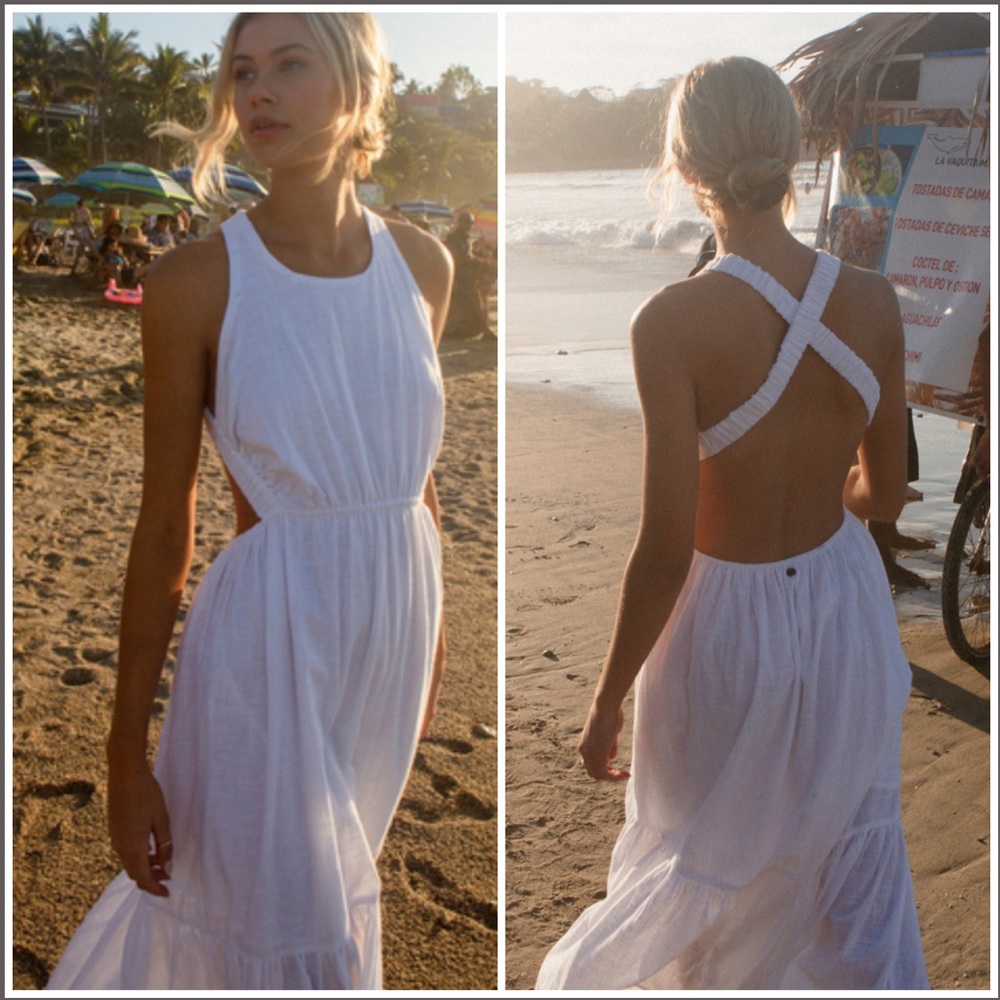 🔥 BILLABONG 🔥 Shore Thing Maxi Dress - Picture 2 of 15